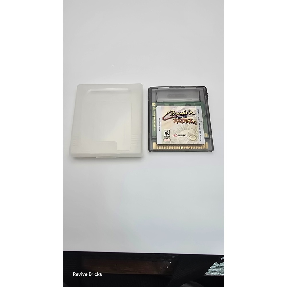 Cruis'n Exotica (Nintendo Game Boy‎ Color, GBC, 2000) Authentic Tested Cartridge